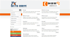 Desktop Screenshot of deltakurye.com