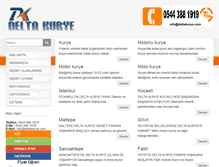 Tablet Screenshot of deltakurye.com